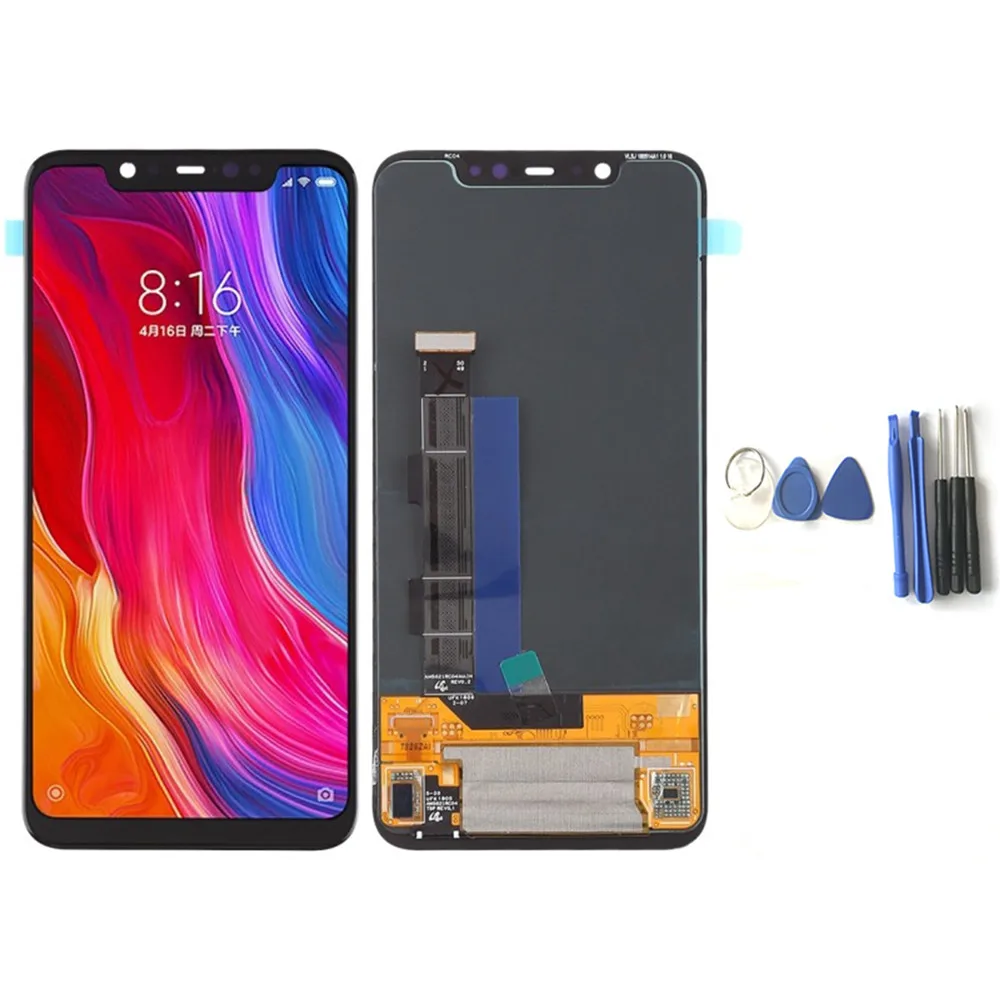 

For XIAOMI Mi 8 Replacement LCD Display + Touch Screen Digitizer Assembly Mobile Phone LCD Screen Panel For Xiaomi Mi8 with Tool