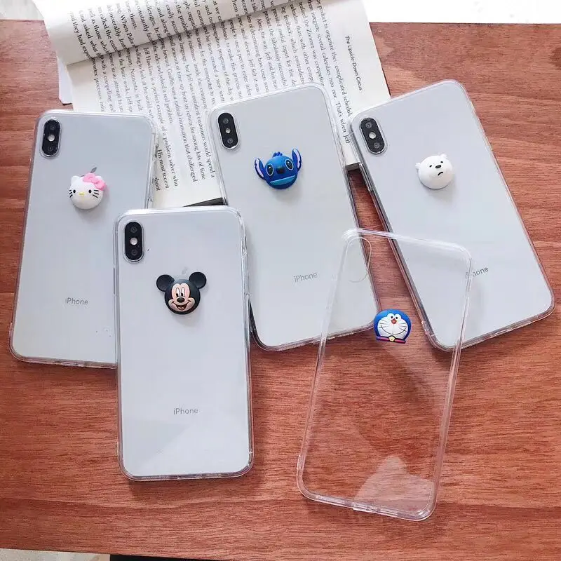 

Mickey kitty Rabbit Phone Case For Samsung Galaxy J2 Prime Pro J3 J4 J5 J6 Plus J7 J8 2016 2017 2018 Soft Transparent Cover