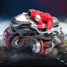 HIINST Мода RC автомобиль 2,4 ГГц управление мотоцикл 7,2 В батарея поворот трюк высокая скорость дистанционного управления трюк на мотоцикле Dec20