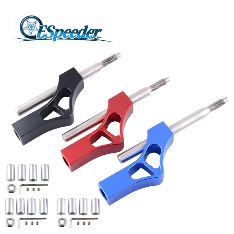

ESPEEDER Aluminum Adjustable Shifter Lever Extender Car Gear Shift Knob Extender For Honda Civic Integra CRX B16 B18 B20 DSeries