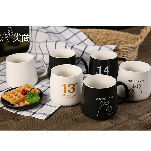 custom mugs world porcelain ceramics printed mugs couples love cup