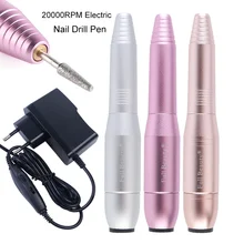 20000 ОБ/мин профессиональная электрическая дрель для ногтей серебристо-фиолетовая Машинка для педикюра для маникюрной пилки инструменты для маникюра LEMT01-03-1