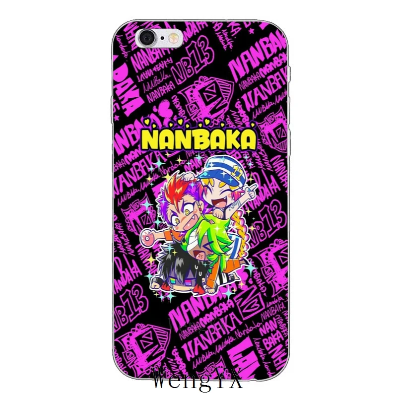 С рисунком из японского мультфильма Nanbaka аниме прозрачный мягкий тонкий чехол
