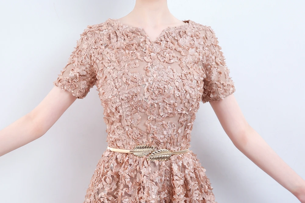 YIDINGZS модное кружевное платье цвета хаки с карманами для выпускного вечера простые вечерние платья в пол