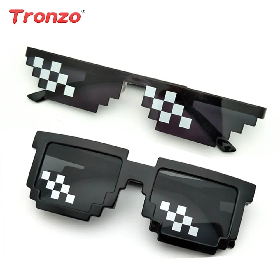 

Tronzo Funny Sunglasses Photobooth Party Supplies Fancy Unisex Sunglasses Men Thug Sunglasses Birthday Photo Booth Adult Favor