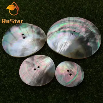 

30pcs/lot Wholesale Natural Black Round Mother of Pearl shell for DIY Jewelry Natural Round MOP Pearl shell For Earrings