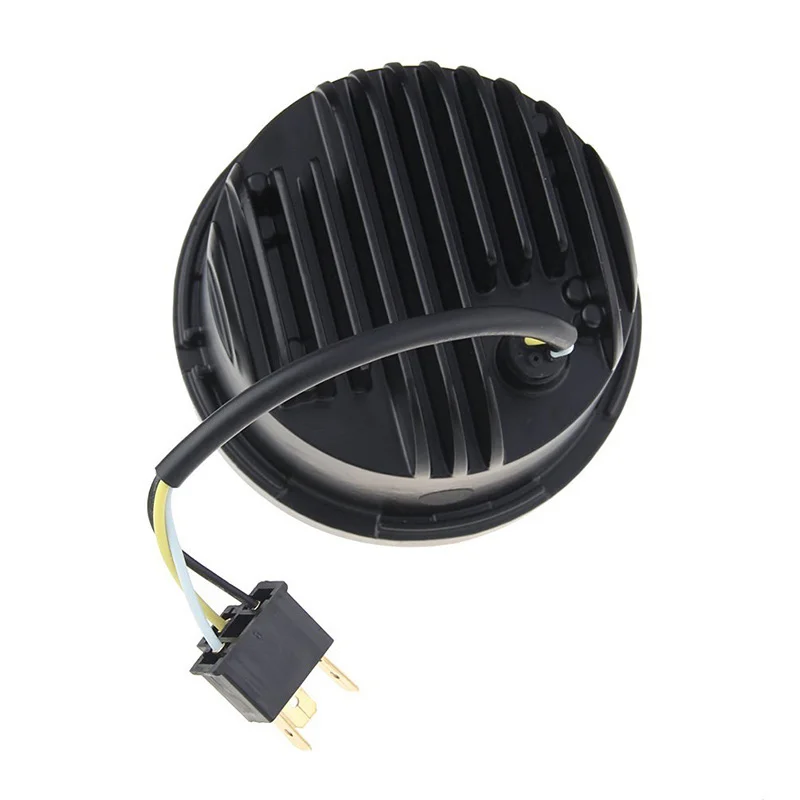 4.65 Dual LED Headlights for Harley Dyna Fat Bob  (7)