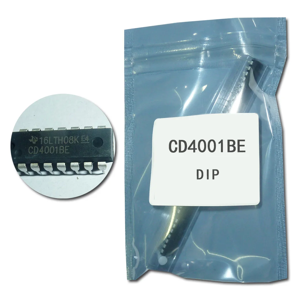 

20PCS CD4001BE DIP14 CD4001 HEF4001BE HEF4001 DIP-14 Switching Controllers SMPS Controller new original