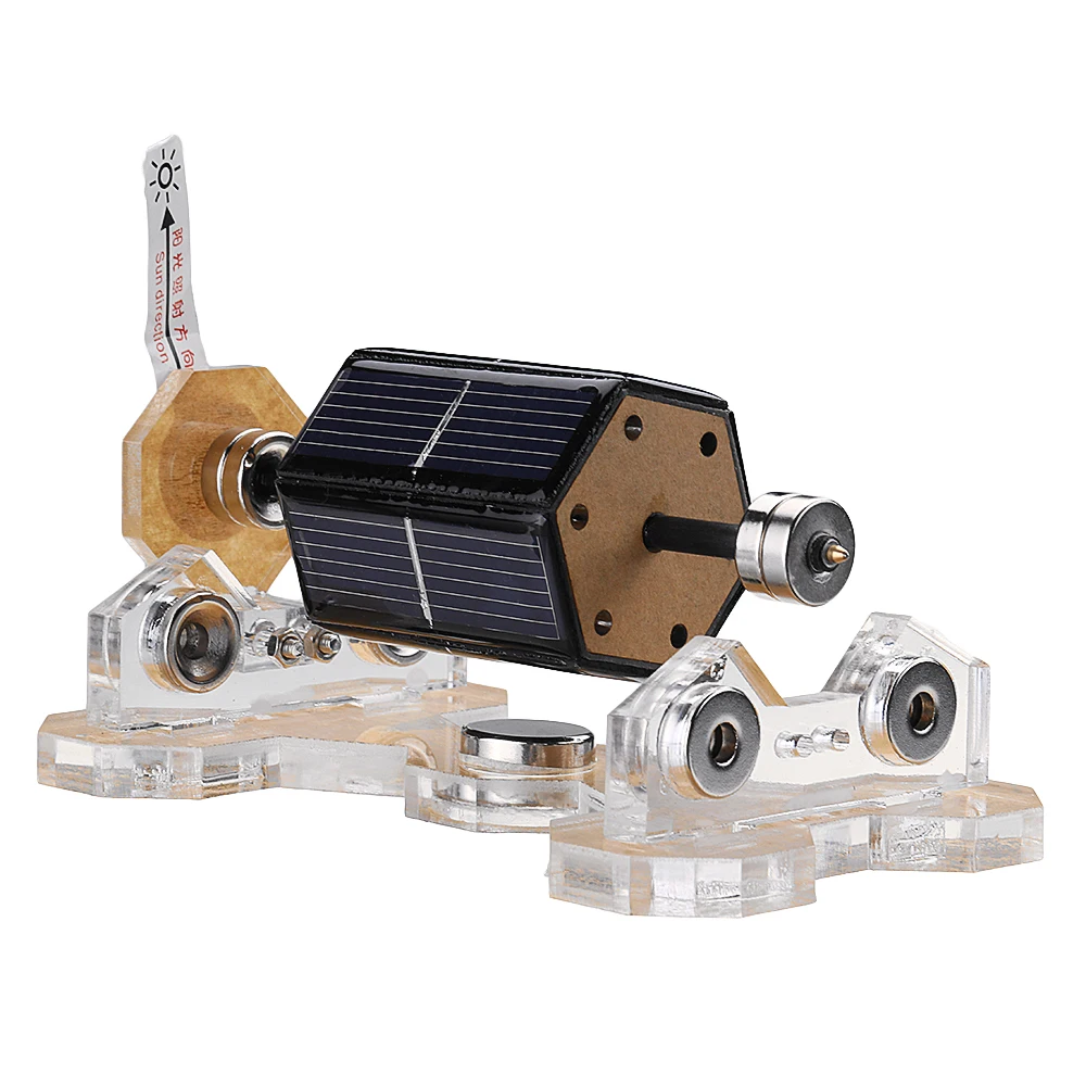 Солнечный Магнитный левитационный двигатель горизонтальный левитационный стенд образовательная модель подарок