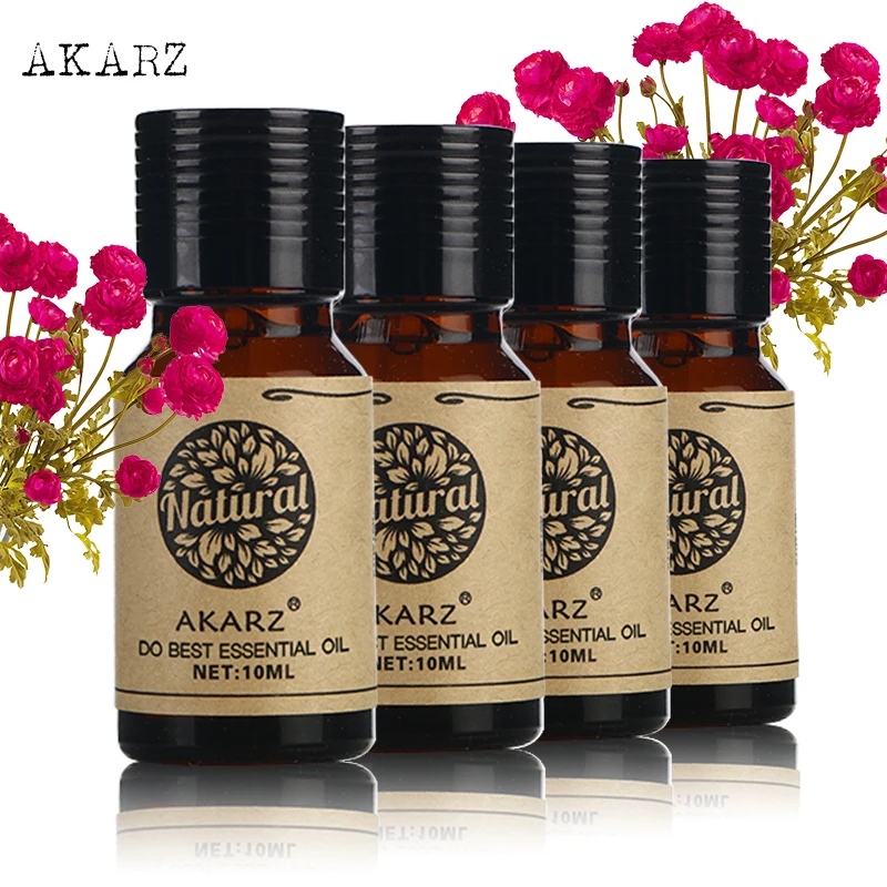 AKARZ известный бренд Ylang фиолетовый гвоздики Лимонная трава масла пакет для