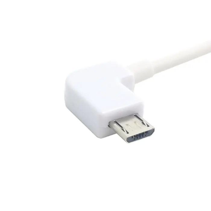 Левый Угловой 90 градусов Micro USB Мужской к USB кабель для зарядки данных 0,2 м 1 м 2 м 3 м 5 м 1 2 3 м для планшета 100 см белый