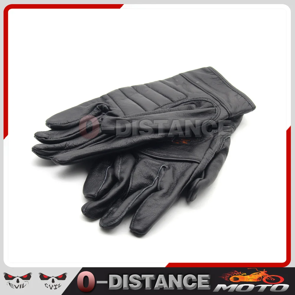 

2017 hot sale FOR Harley motorcyclists leather gloves long section of men's leather motorcycle gloves flame gloves