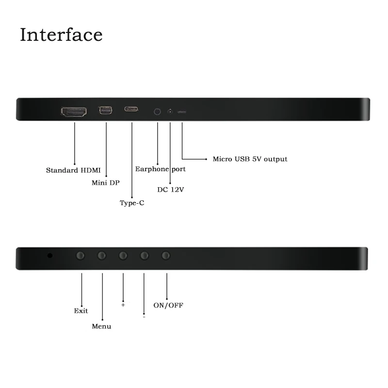 4K TYPE C портативный монитор для PS4 Pro xbox NS 3840*2160 HDMI игровой HDR экран Поддержка HDCP2.2 ПК