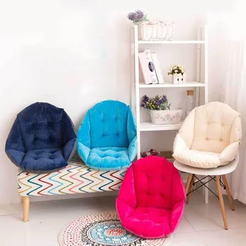 

Soft Plush Shell Design Seat Cushion Lumbar Back Support Cushion Pillow for Beach Home Office Car Seat Chair Buttocks Pad