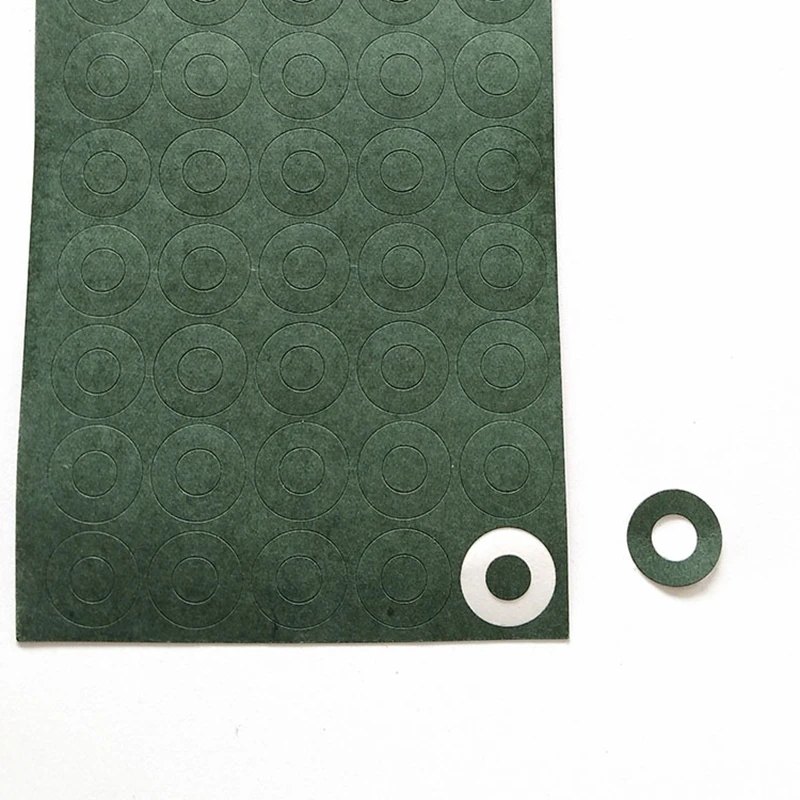 

1 Hollow 18650 Insulation Gasket Battery Barley Paper Green Battery Pack Special Insulation Paper Rubber Patch