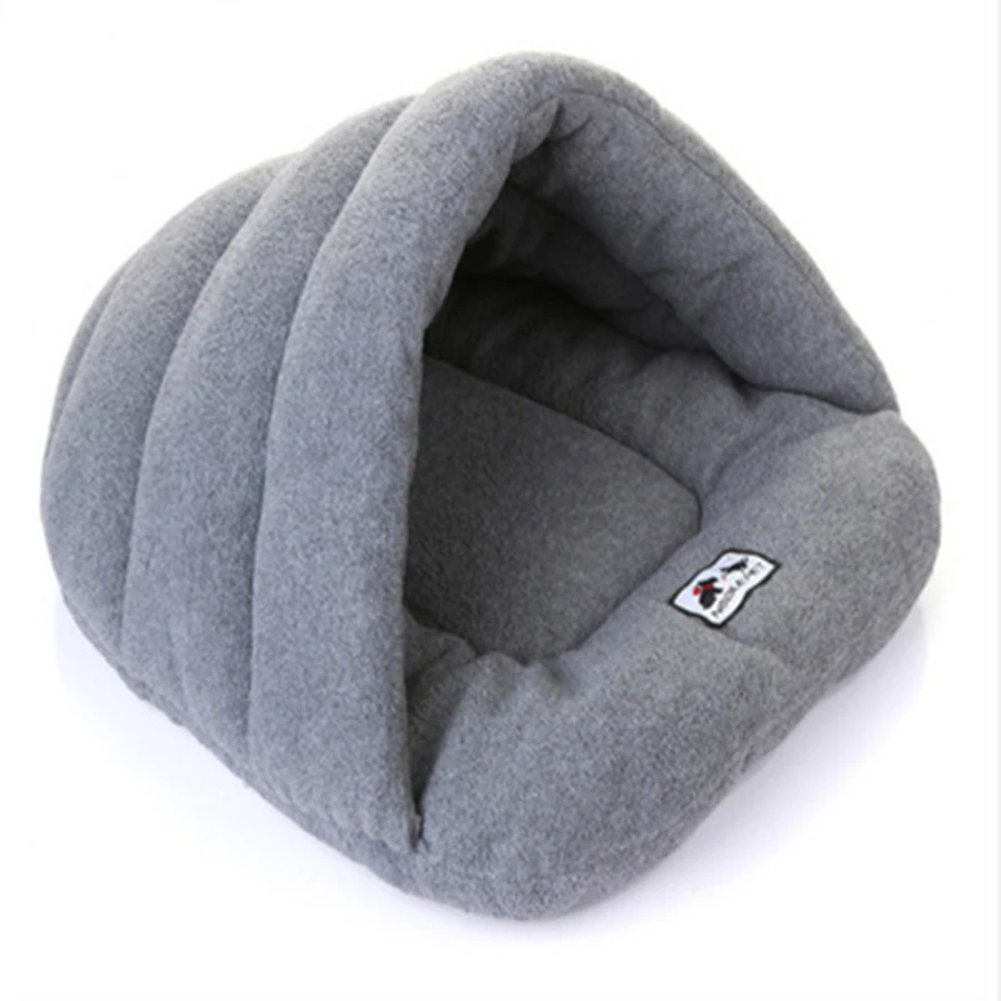 

Free Shipping Dog Pillow Mat Cat Bed Hand Warmer Toast Breathable Hand Wash 100% Cotton Solid Tent Small Pet House 60GW006