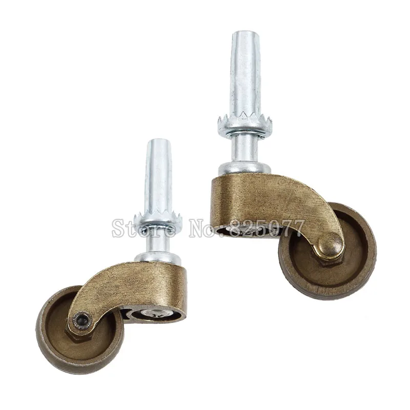 4PCS Classical american furniture mute nylon pulley retro sofa caster