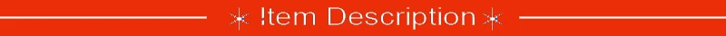 Item Description