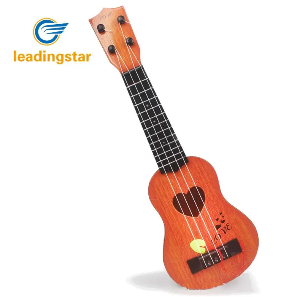 Leadingstar 4 строки Дети моделирование Доступные Гавайские гитары укулеле Гитары Обучающие музыка Инструменты игрушки подарки для начинающих