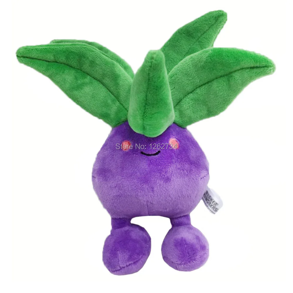 

New Oddish 7.5" #S Plush Doll Stuffed Anime Cartoon Dolls Soft Gifts Plush Figure TYTJ