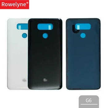 

Glass Back Cover for LG G6 H870 H870DS H871 H872 H873 LS993 US997 VS998 Rear Housing Back Battery Door Case Parts