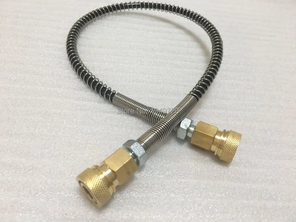 

Filling adaptor use pipe with two Quick Connector --C