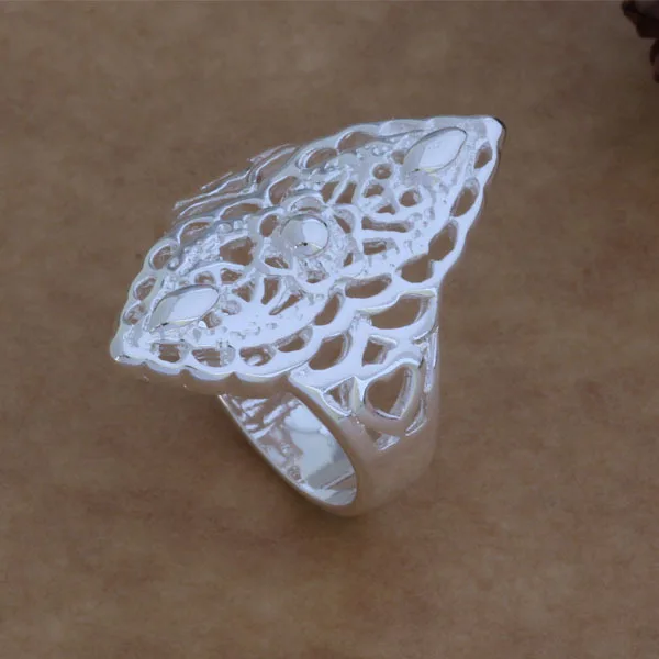

wholesale Wedding Rings silver Fashion jewelry rings WR-066