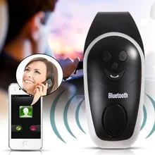 Wireless Mini Car Sunvisor Bluetooth Handsfree Speakerphone Car Kit with Charger Speaker Bluetooth Receiver