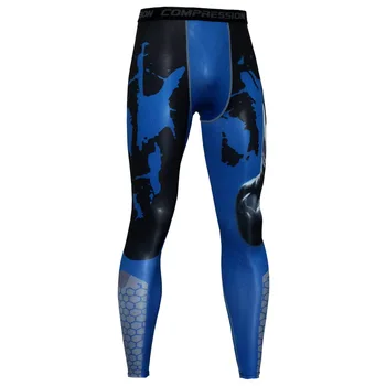 

Men Sweat Pants Compression Clothing Tights Fitness Leggings Quickly Dry Bodybuilding Trousers Military Joggers Pant