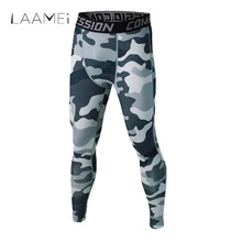 Laamei Брендовые мужские эластичные леггинсы для фитнеса с принтом талии спортивные колготки быстросохнущие дышащие штаны для бодибилдинга одежда