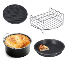 5 шт., набор аксессуаров для фритюрницы из нержавеющей стали 304, ЖАРКОЕ БАРБЕКЮ, кухонные принадлежности для выпечки Cozyna, кухонные принадлежности