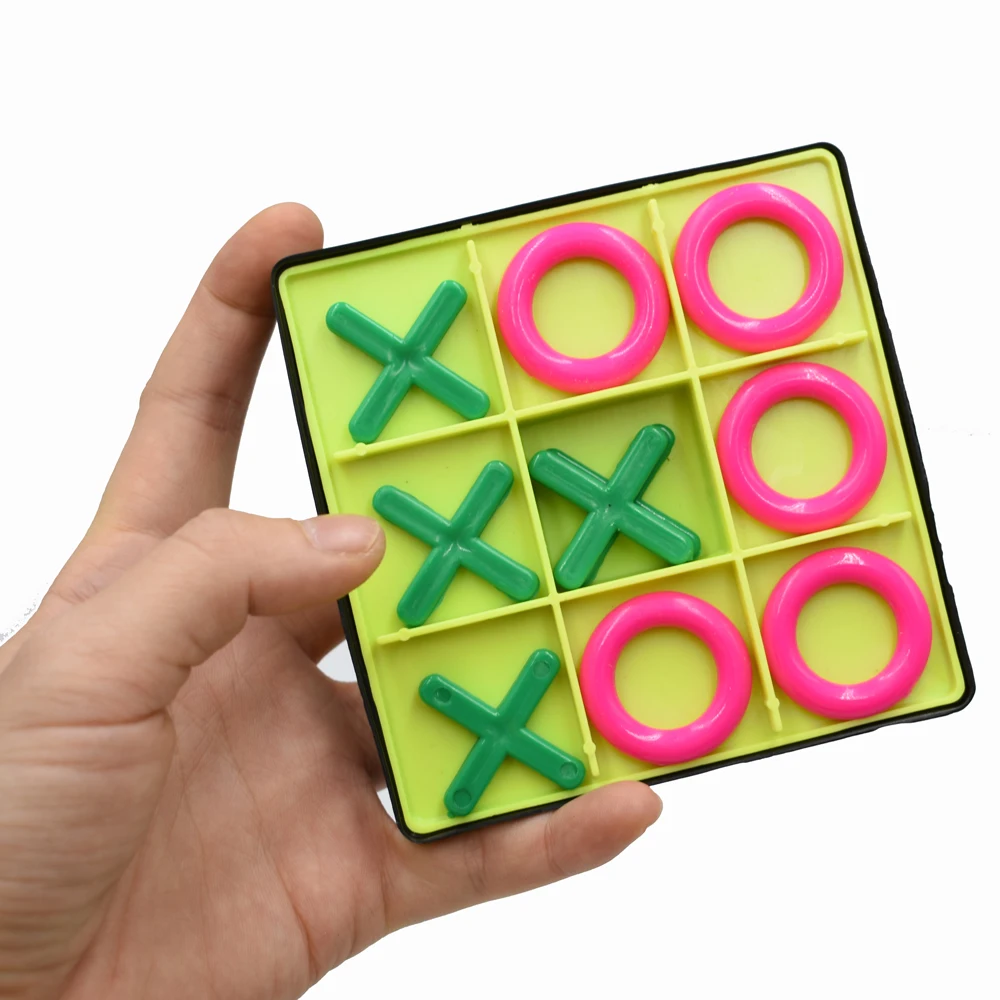 

Parent-Child Interaction Leisure Board Game OX Chess Funny Developing Intelligent Educational Toys