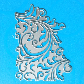 

YLCD1077 Leaf Cover Metal Cutting Dies For Scrapbooking Stencils DIY Album Cards Decoration Embossing Folder Craft Die Cuts New