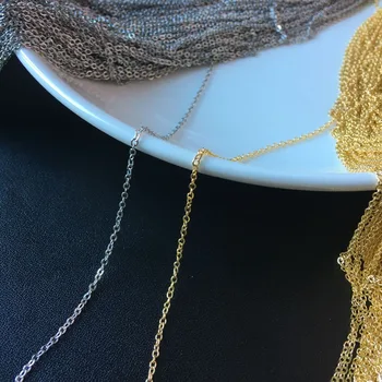 

Blythes small cloth doll BJD diy available ultra-fine metal chain chain with a diameter of 1.5mm 15 meters longdoll accessories