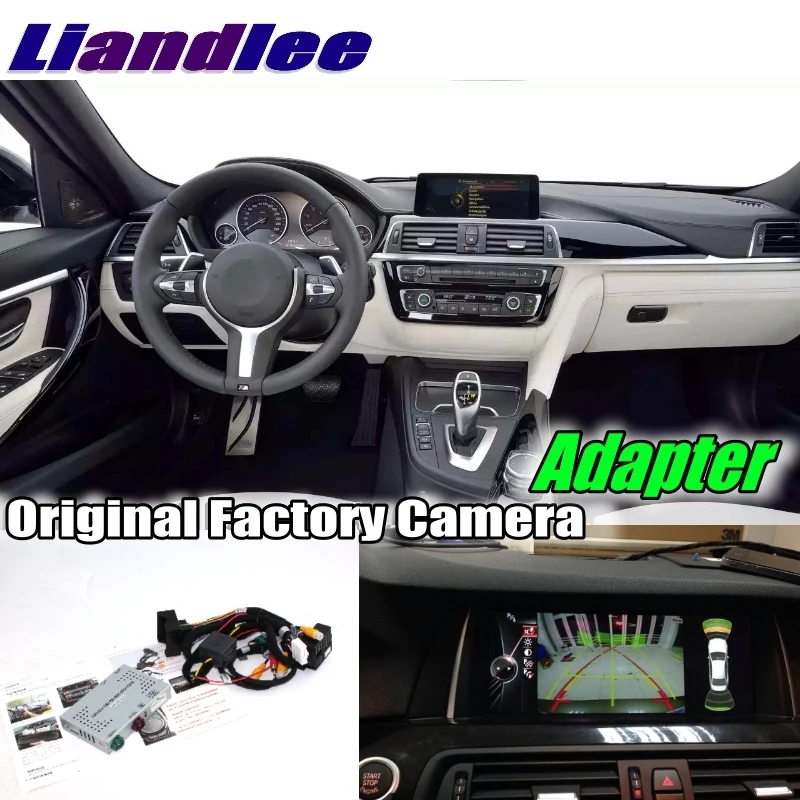

Liandlee Car Reverse Rear Back Up Camera Interface Adapter Decoder Kits For BMW 3 F30 F31 F34 with CAM NBT EVO II System Upgrade