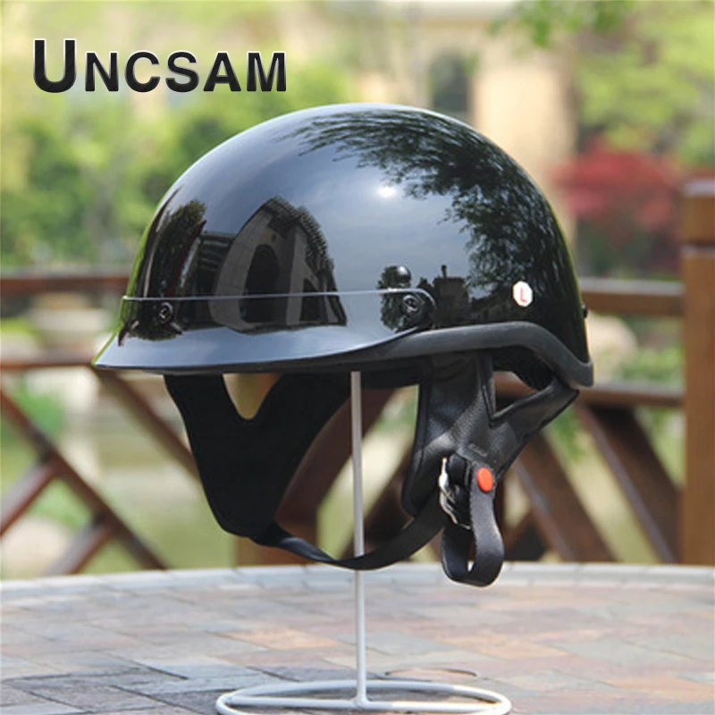 

E-hy007 Motorcycle half helmet electric car retro personality helmet motorcycle friend riding leisure helmet