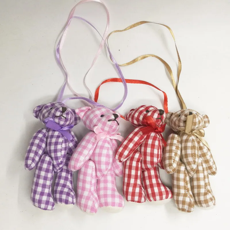 10cm grid cloth bear 4