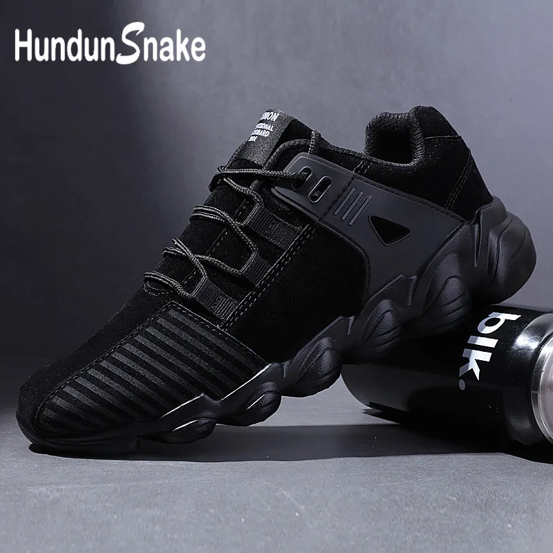 

Hundunsnake Leather Mens Sneakers Men Sport Shoes Men Running Shoes Sports Male Basket Shoes Athletic Tennis Chaussure Homme G-6