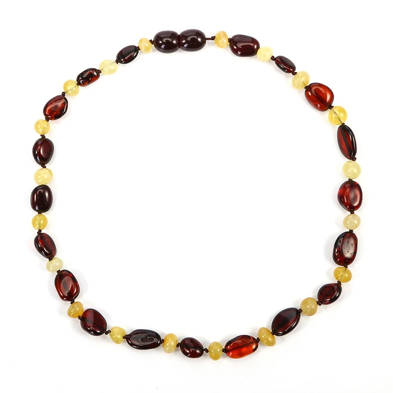 

Certificated Natural Oval Baltic Jewelry Teething Necklace Unisex Babies Anti Flammatory Drooling & Reduce Teething Pain