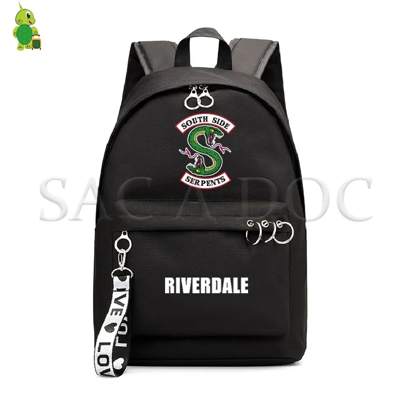 

RIVERDALE South Side Backpack Harajuku School Bags for Girls College Students Laptop Backpack Casual Travel Rucksack