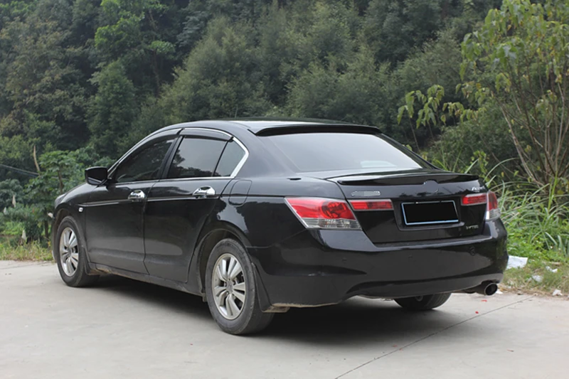 ABS задняя крыша окна козырек спойлер Подходит для Honda Accord Sedan 2008-2012 стайлинга автомобилей
