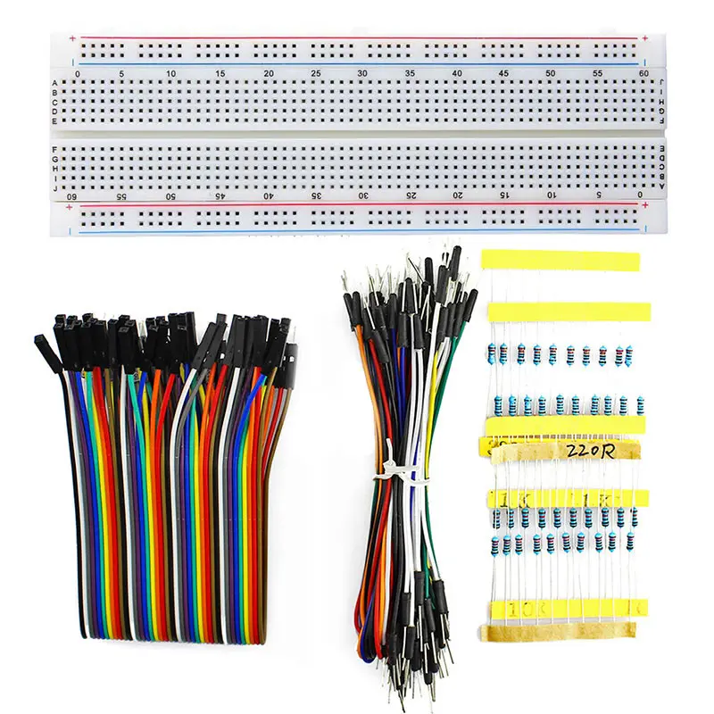 Электронный стартовый набор для Arduino начинающих студентов, детей, датчик дисплея, провода двигателя постоянного тока, электронные DIY 24 урока с розничной коробкой