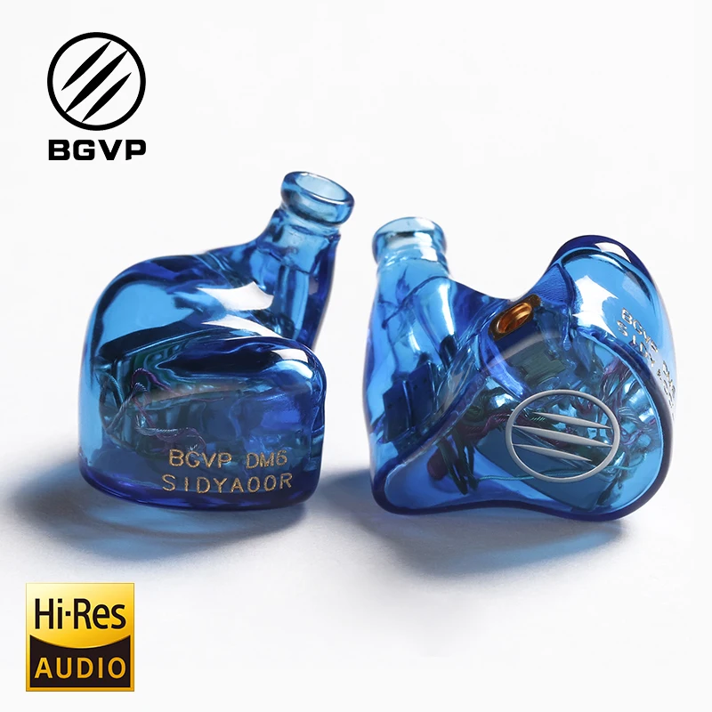 BGVP DM6 5BA Driver Balanced Armature In Ear