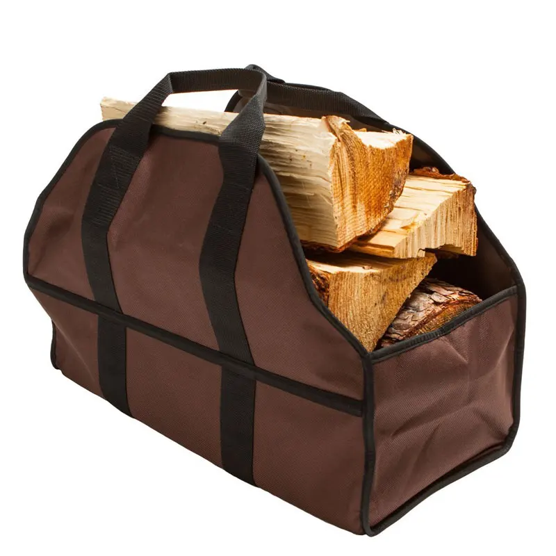 

New Oxford Cloth Firewood Carrier Log Tote Bag Holders Carrying for Fireplace Toolkit ASD88