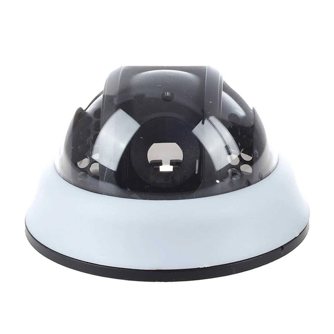 Outdoor CCTV Camera Black White Plastic Shell Round Dome Housingin