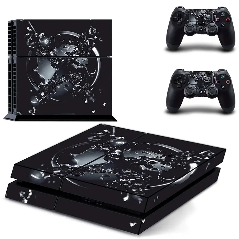 Mortal Kombat PS4 кожи Стикеры наклейка для Sony Игровые приставки 4 консоли и 2 контроллеры