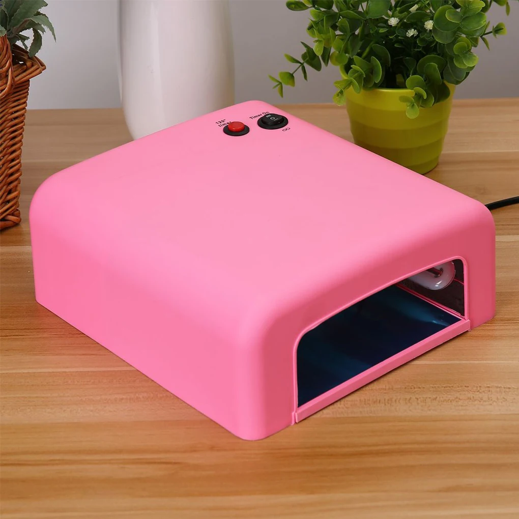 

New Portable UV Salon Gel Nail Art Tube Light Nail Dryer Lamp 36W Curing Nail Gel Polish Tools EU PLUG