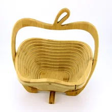 Натурального бамбука handbaskets в пасторальном стиле спа-клуб/Бытовая складной ручной работы корзина для хранения Полотенца/фрукты f003001