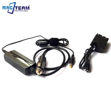 5 комплектов DC В DC автомобильного прикуривателя Зарядное устройство ACK-E6 адаптер питания для Canon DSLR камер EOS 5D Mark II III 5D2 5D3 6D 7D 60D