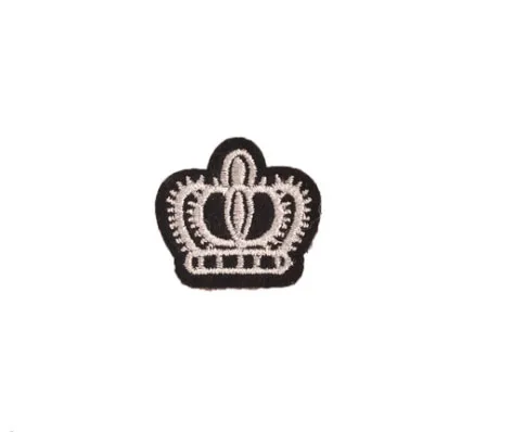 

IVY-LOVING Craft Hot crown Patch for clothing iron on stickers clothes Patch badges DIY Jacket Jeans Embroidery